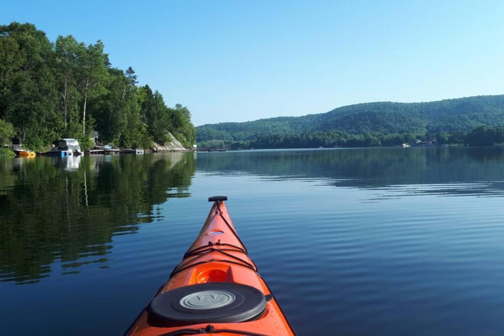 Le Nid Dore Sur Le Lac Val des Monts Экстерьер фото